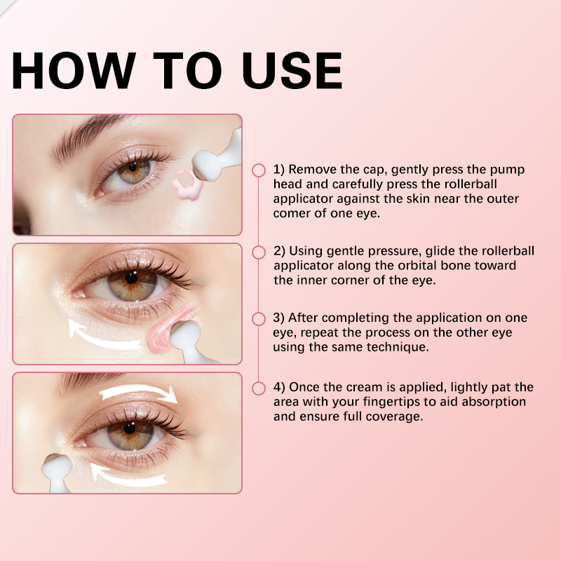 Eye Cream PDRN DNA Dark Circle Under Eye Cream Puffiness Bags Reduces Fine Lines Hydrating Brightener Eye Roller Eye Cream PDRN DNA Dark Circle Under Eye Cream Puffiness Bags Reduces Fine Lines Hydrating Brightener Eye Roller