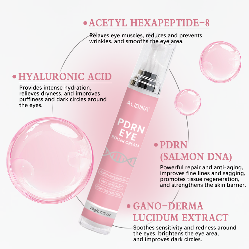Eye Cream PDRN DNA Dark Circle Under Eye Cream Puffiness Bags Reduces Fine Lines Hydrating Brightener Eye Roller Eye Cream PDRN DNA Dark Circle Under Eye Cream Puffiness Bags Reduces Fine Lines Hydrating Brightener Eye Roller