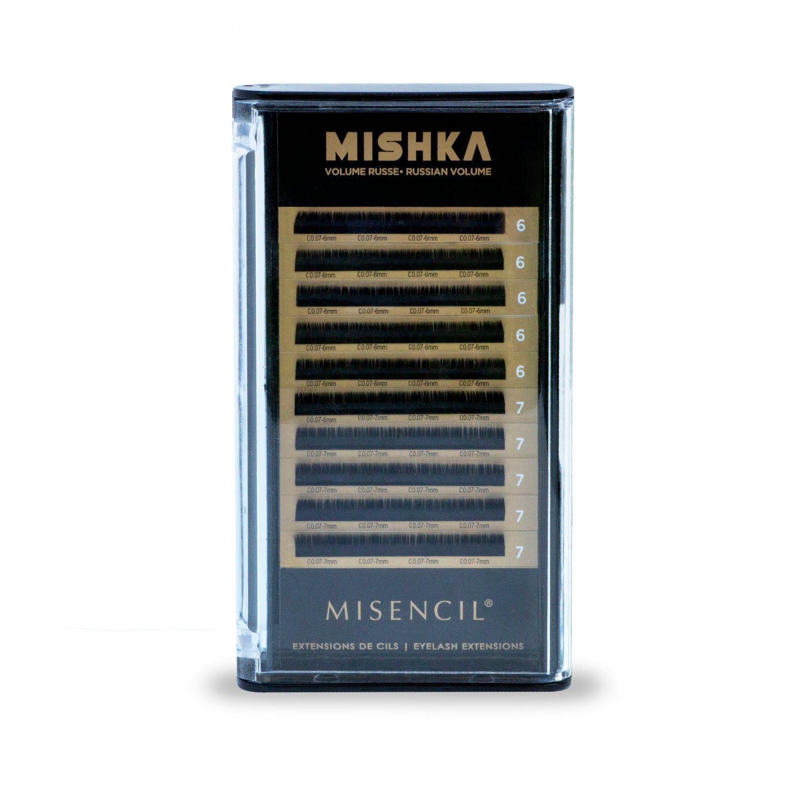 Misencil Mishka Volume Wimperextensions (3D-10D) Misencil Mishka Volume Wimperextensions (3D-10D)
