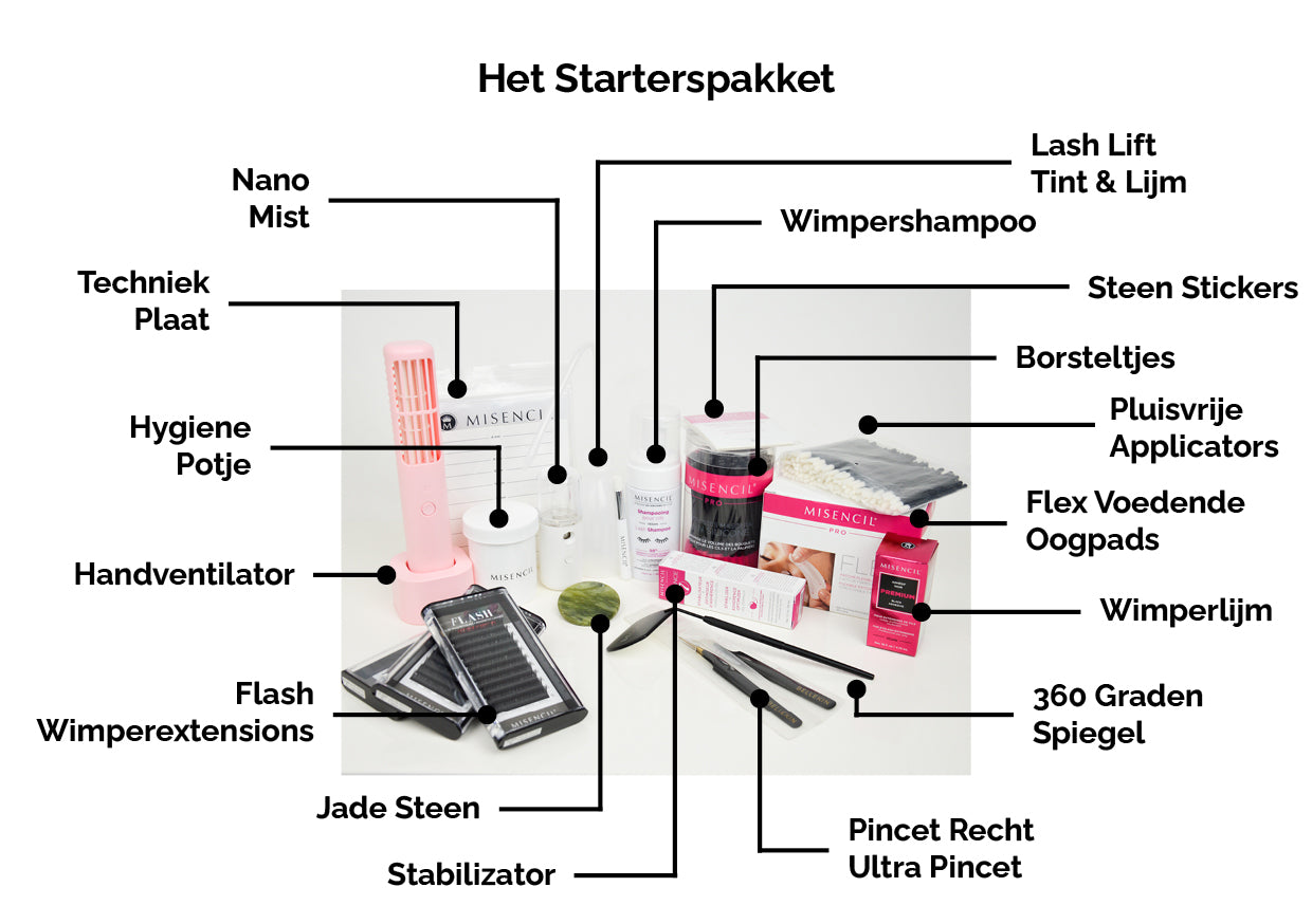 Misencil All-in Pakket Wimperextensions Misencil All-in Pakket Wimperextensions