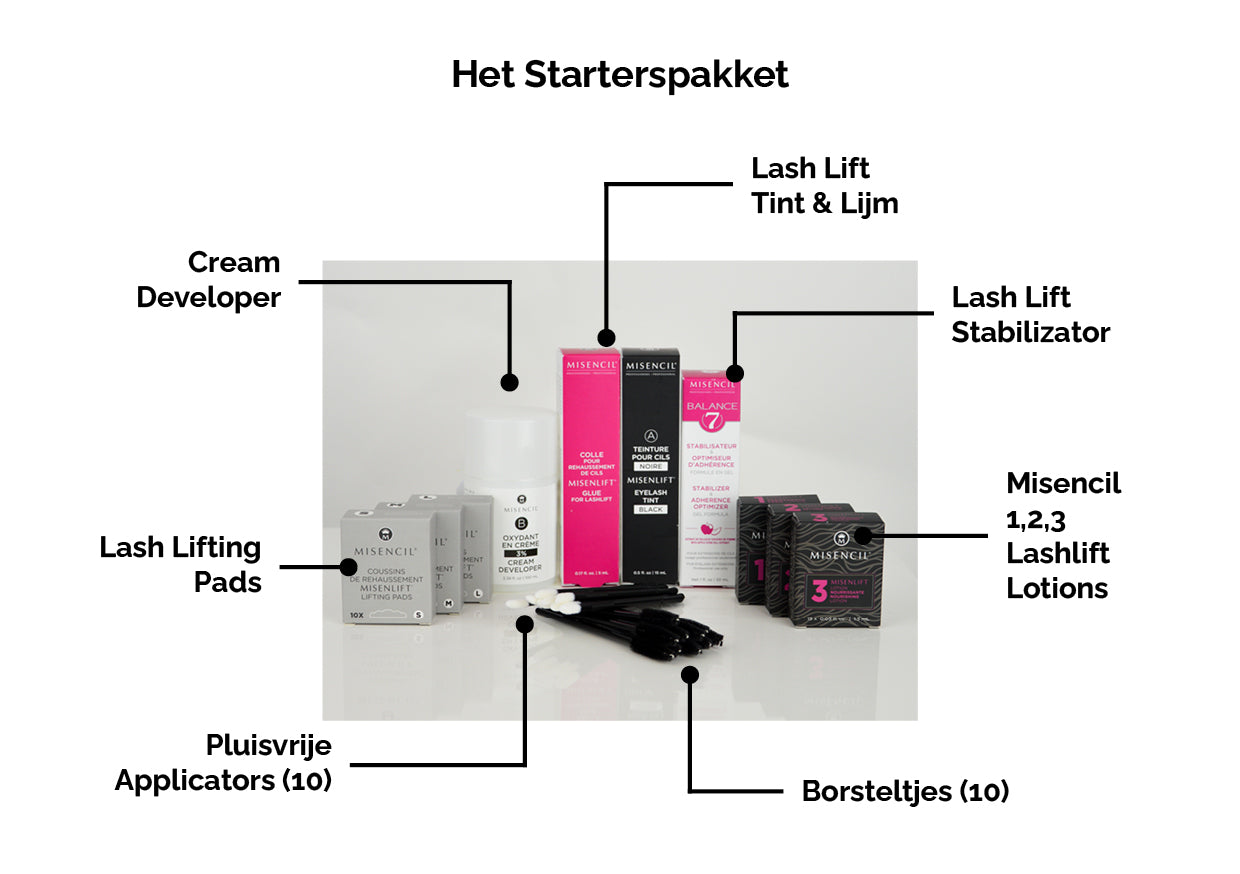 Misencil Lash Lift Starterspakket Misencil Lash Lift Starterspakket