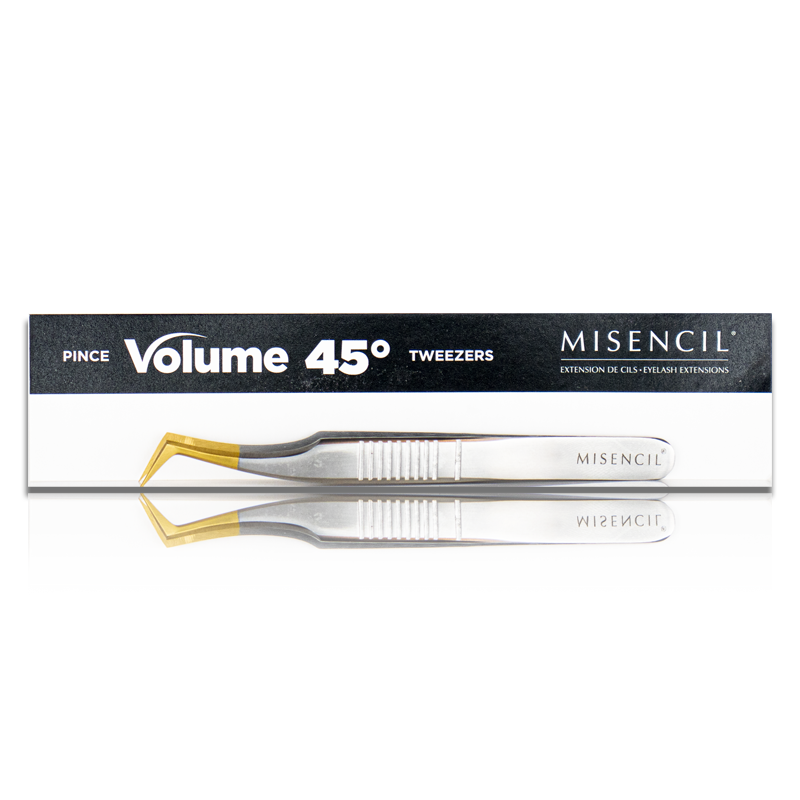 Misencil Volume Pincet 45 graden (Gouden Punt) Misencil Volume Pincet 45 graden (Gouden Punt)